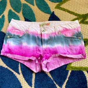 Paris Blues Tye Dye Shorts
